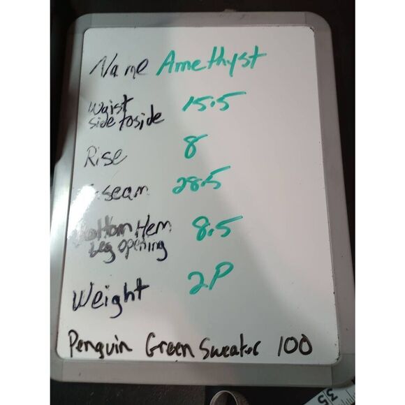 Amethyst Jeans Junior 9 Low Rise Bootcut Y2K Detailed Pockets - Picture 7 of 8